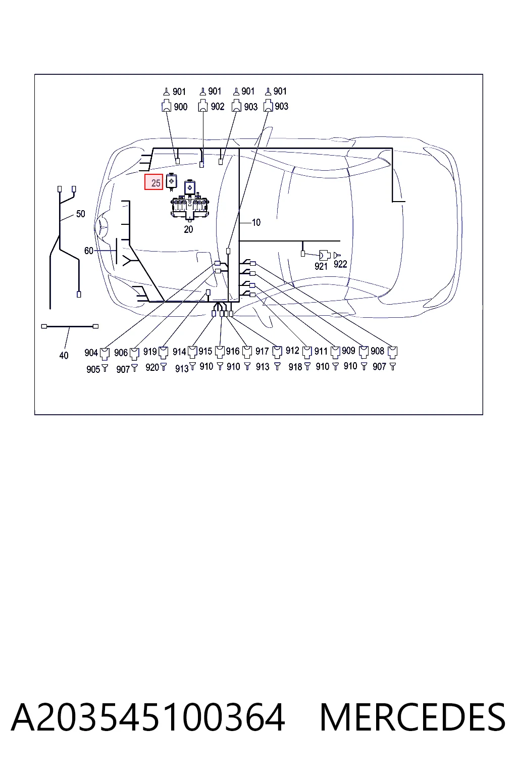 A203545100364 Mercedes