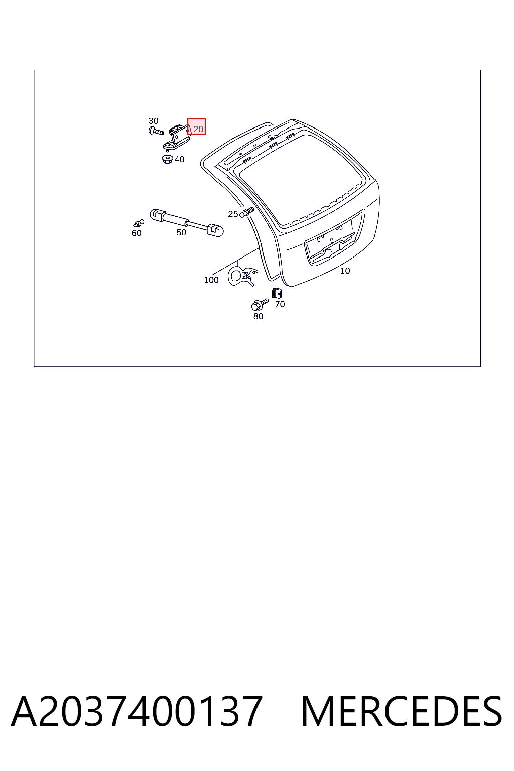 A2037400137 Mercedes