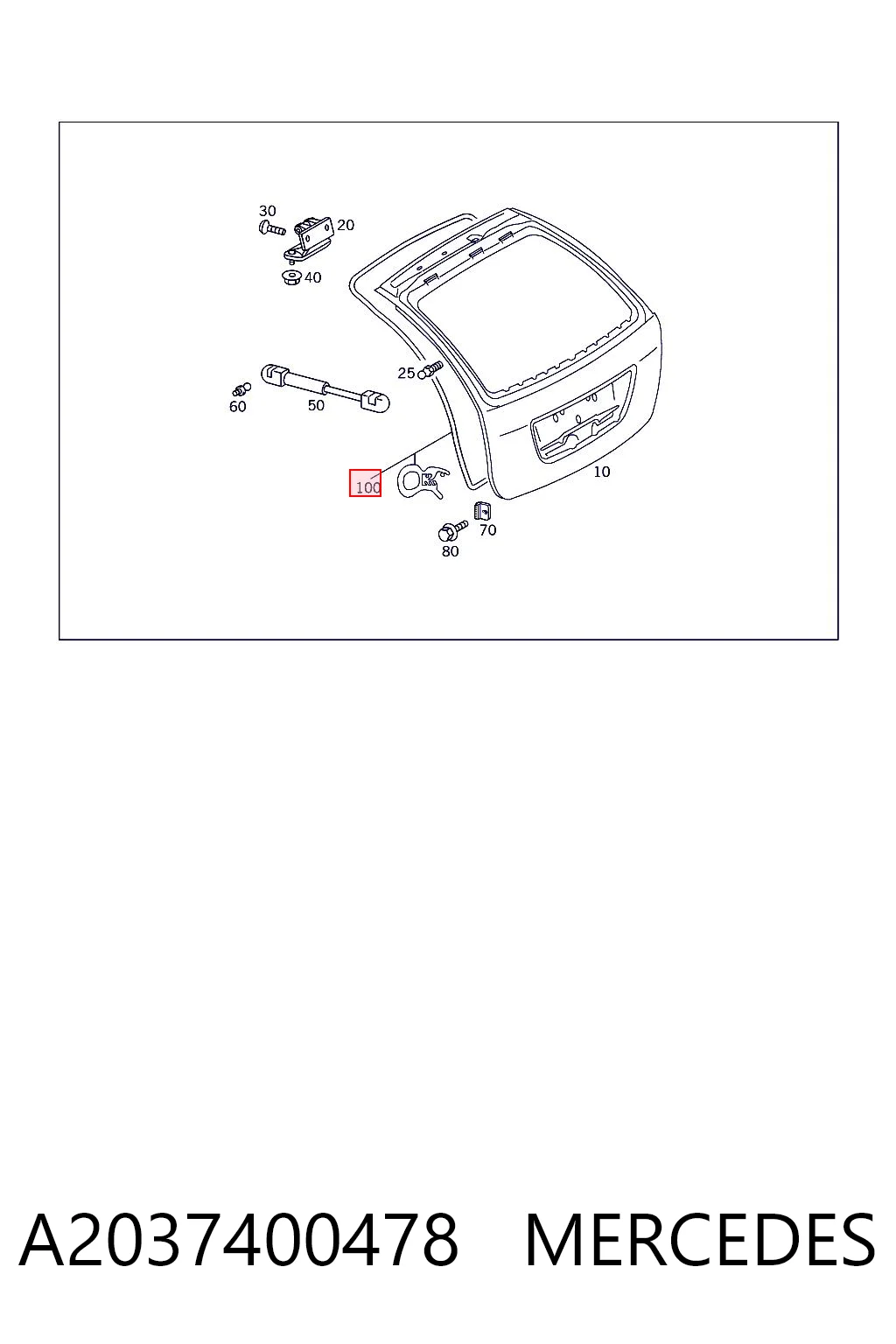 A2037400478 Mercedes