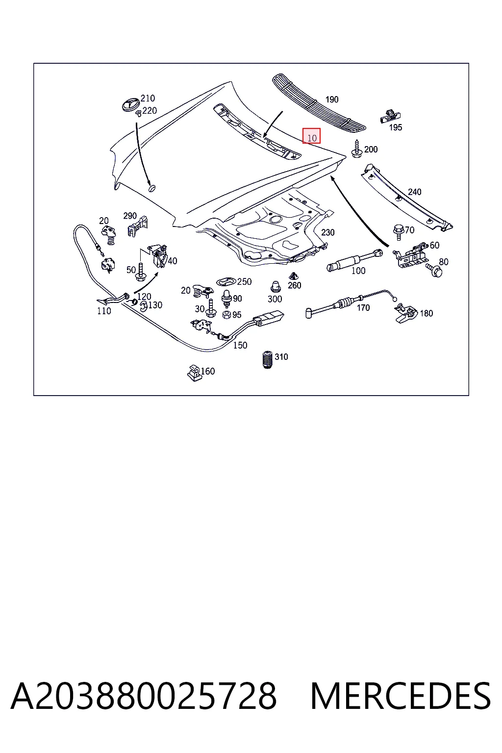 A203880025728 Mercedes
