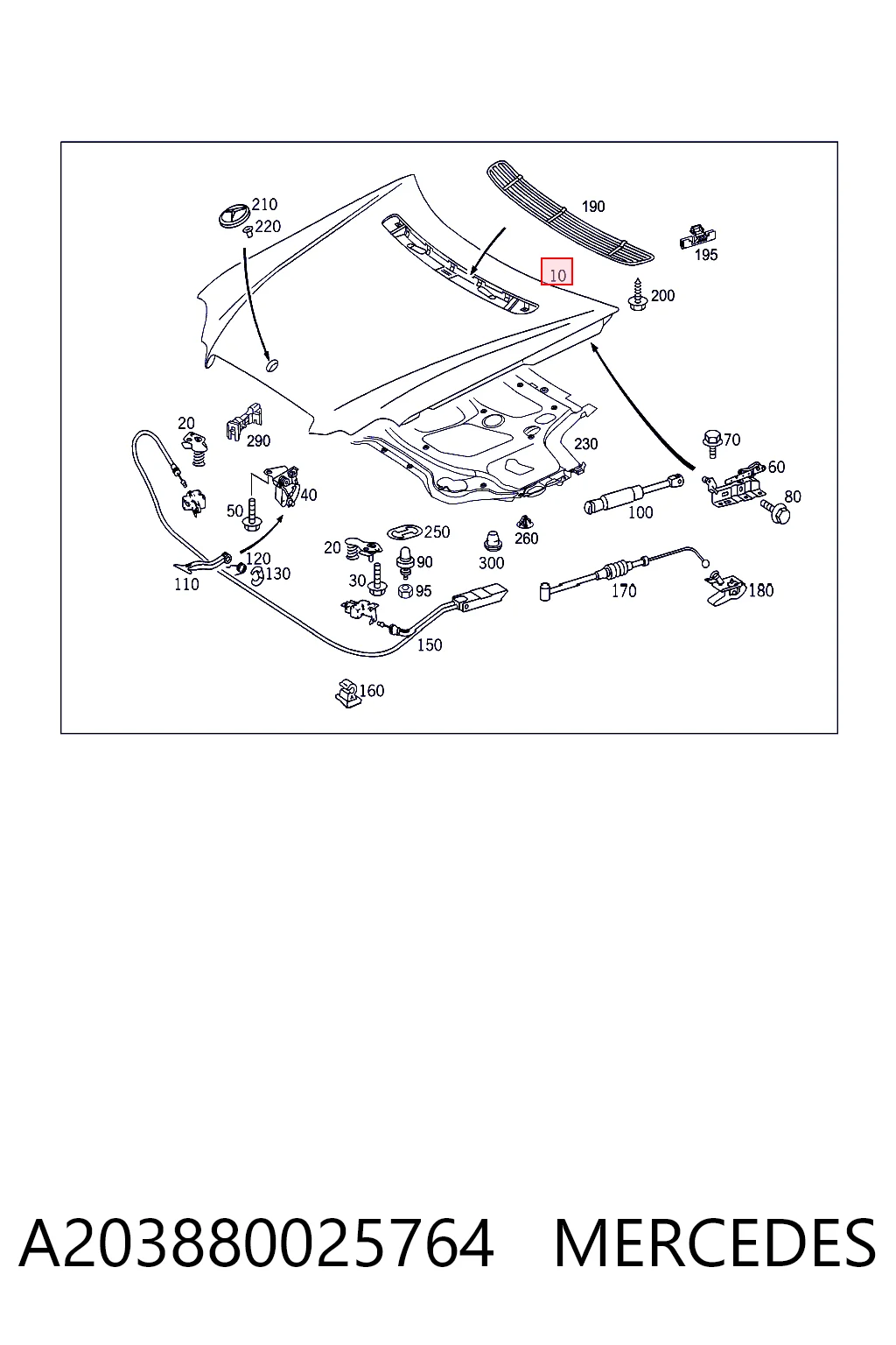 A203880025764 Mercedes