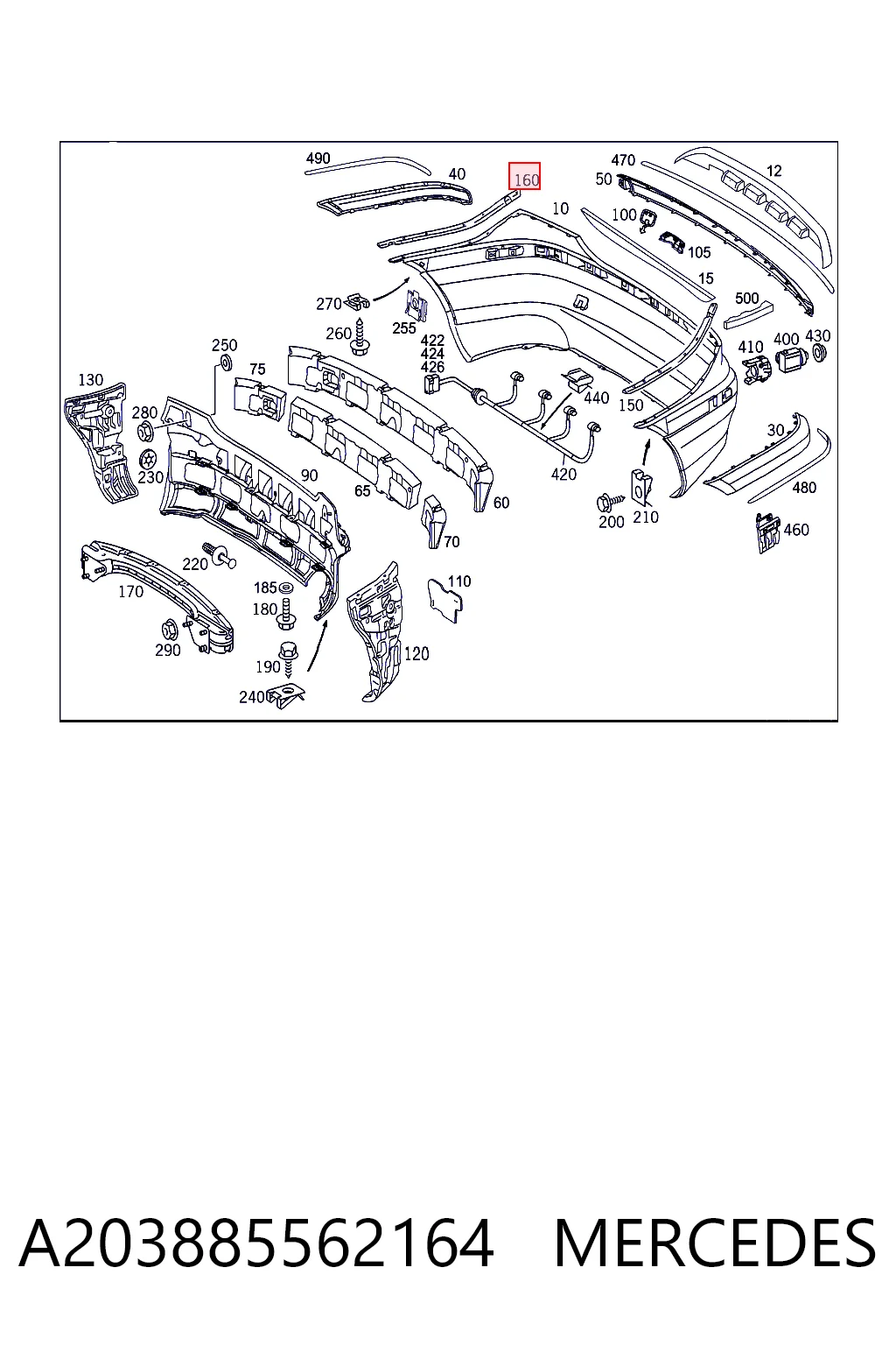A203885562164 Mercedes