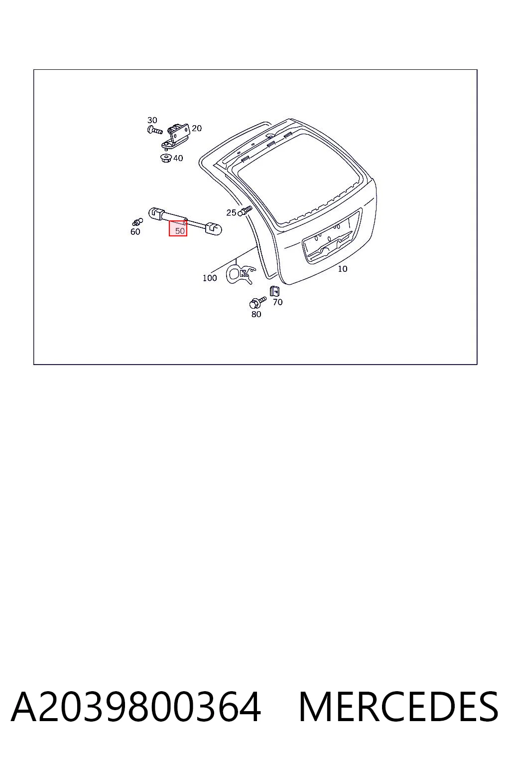 A2039800364 Mercedes