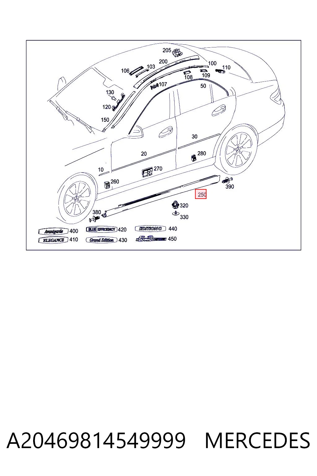 A20469814549999 Mercedes
