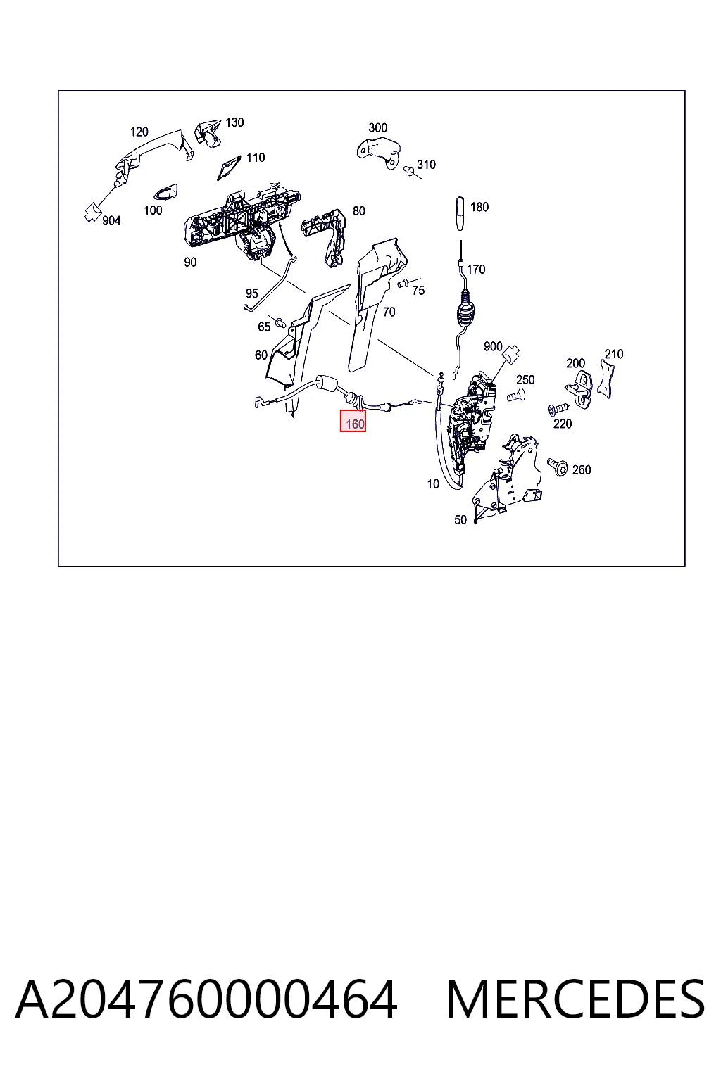 A204760000464 Mercedes