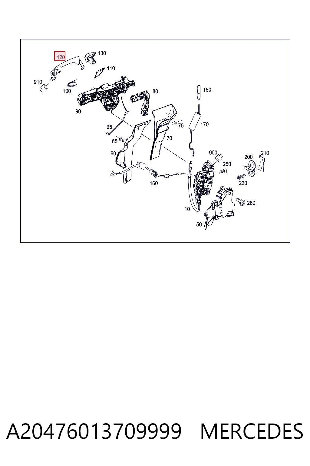 A20476013709999 Mercedes