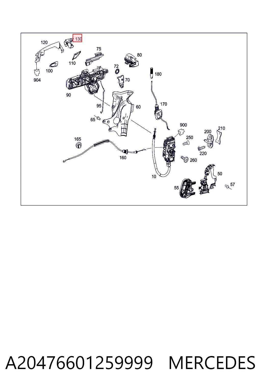 A20476601259999 Mercedes