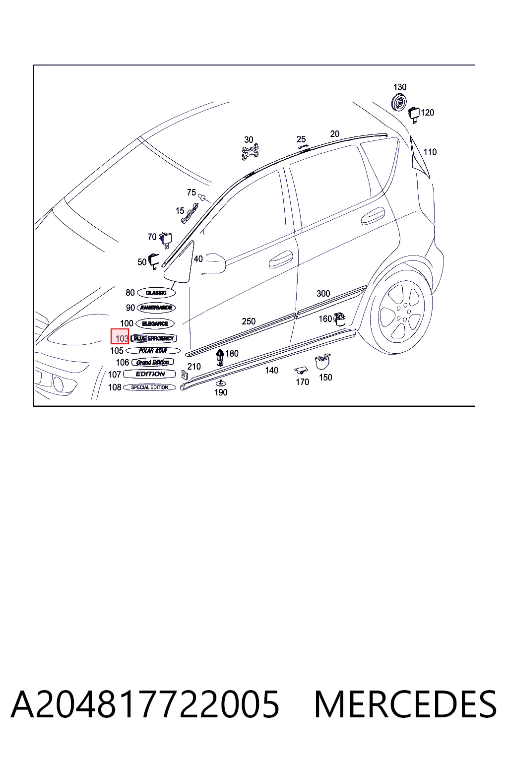 A204817722005 Mercedes