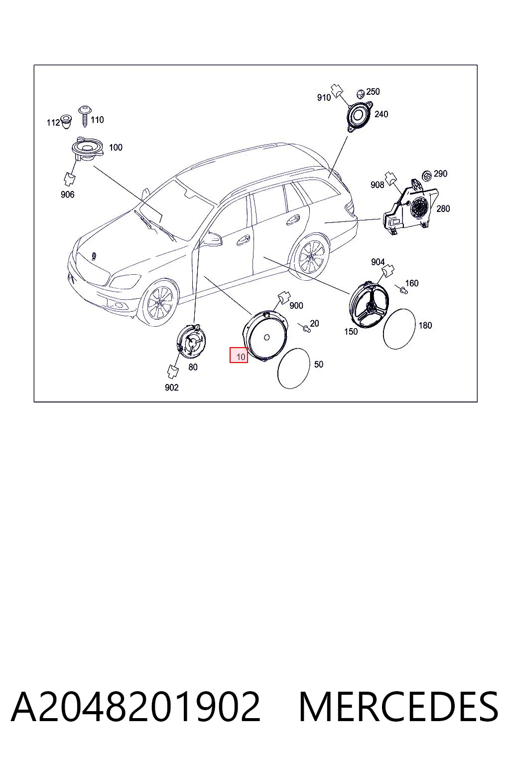 A2048201902 Mercedes