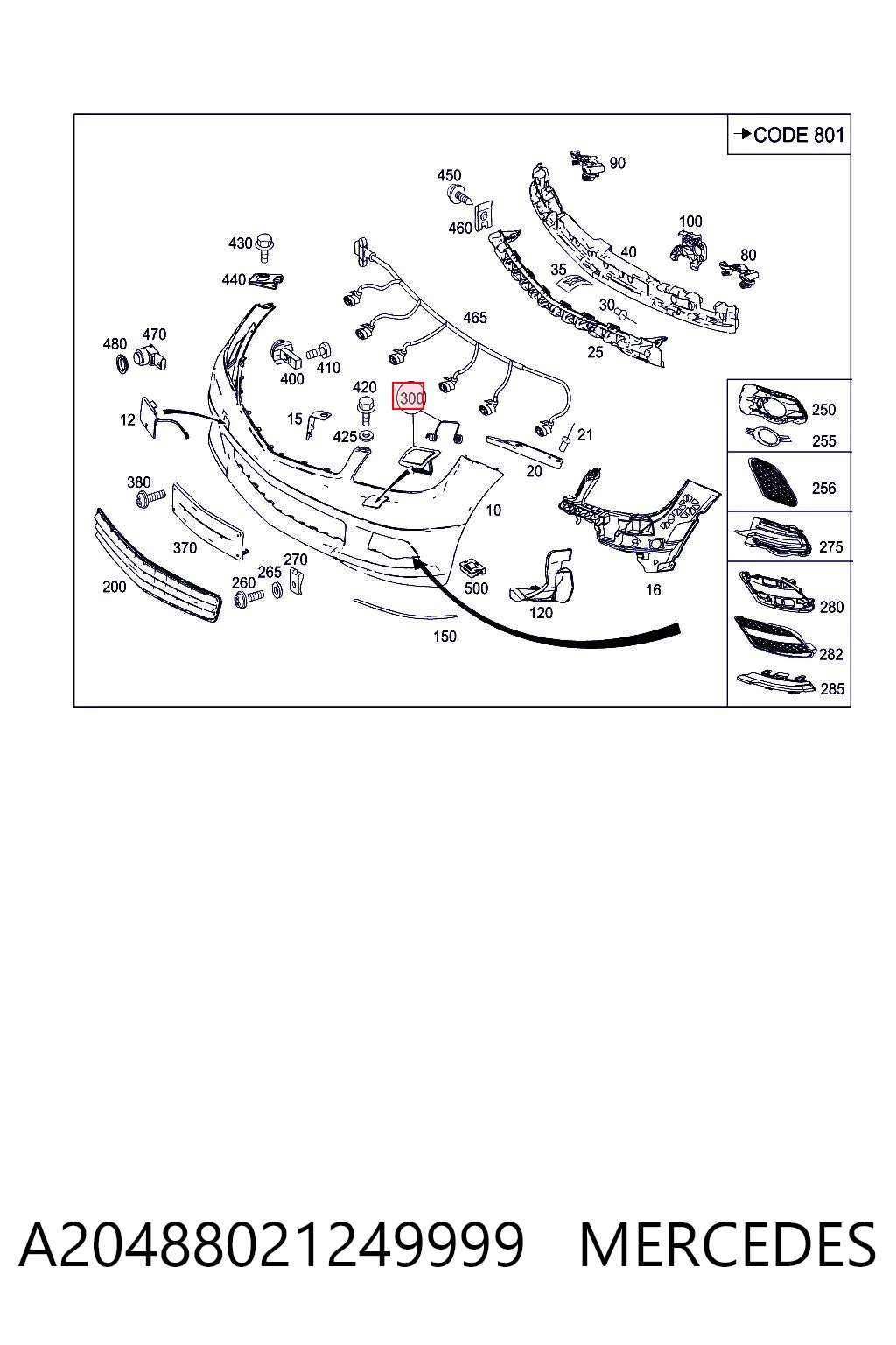 A20488021249999 Mercedes