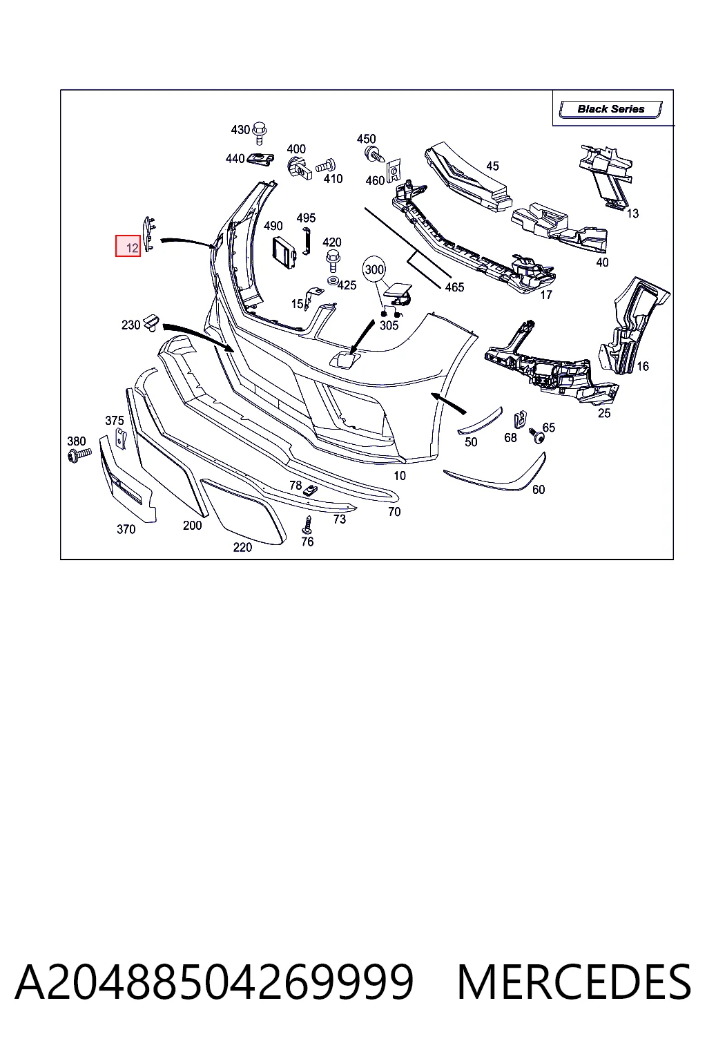 A20488504269999 Mercedes