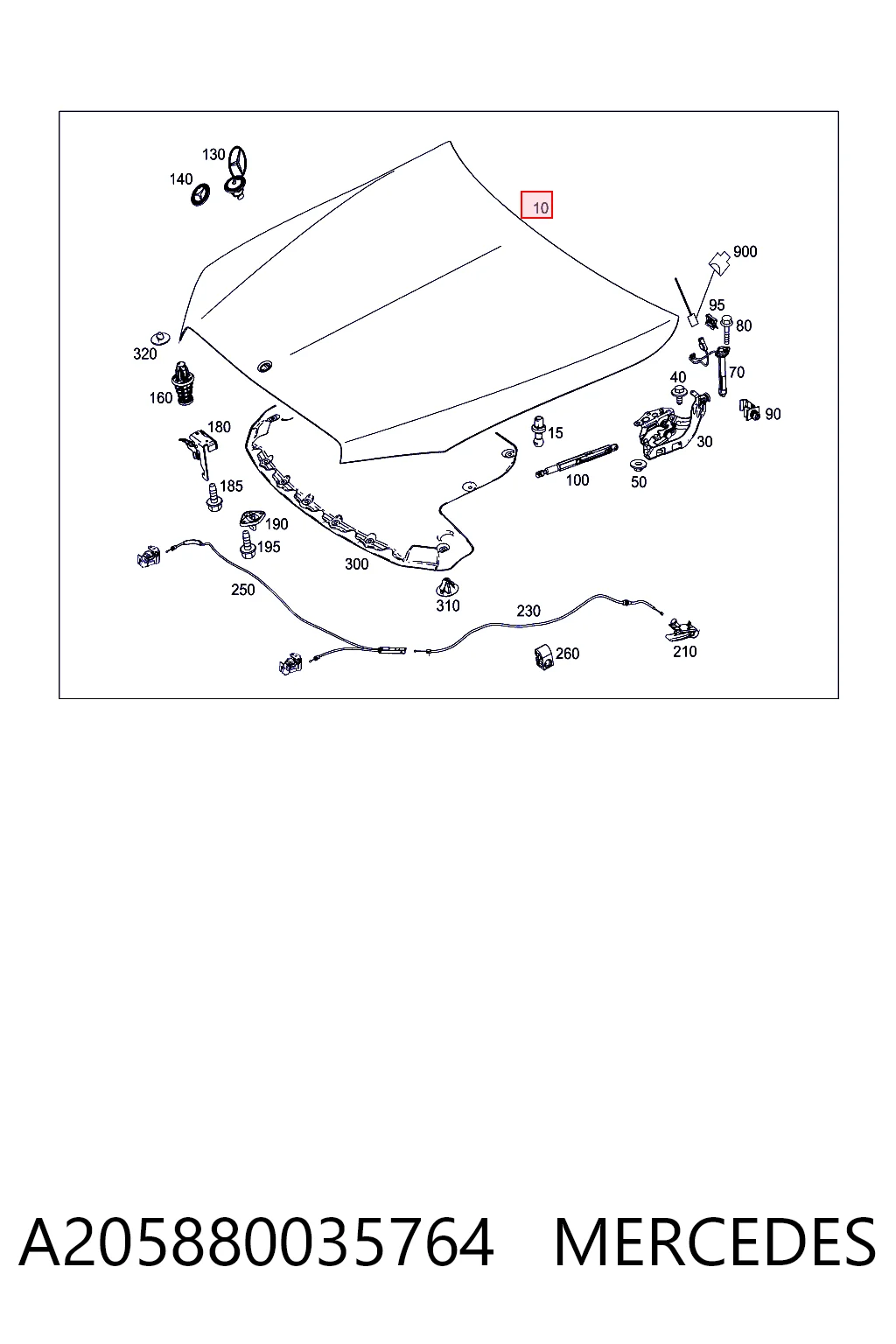 A205880035764 Mercedes