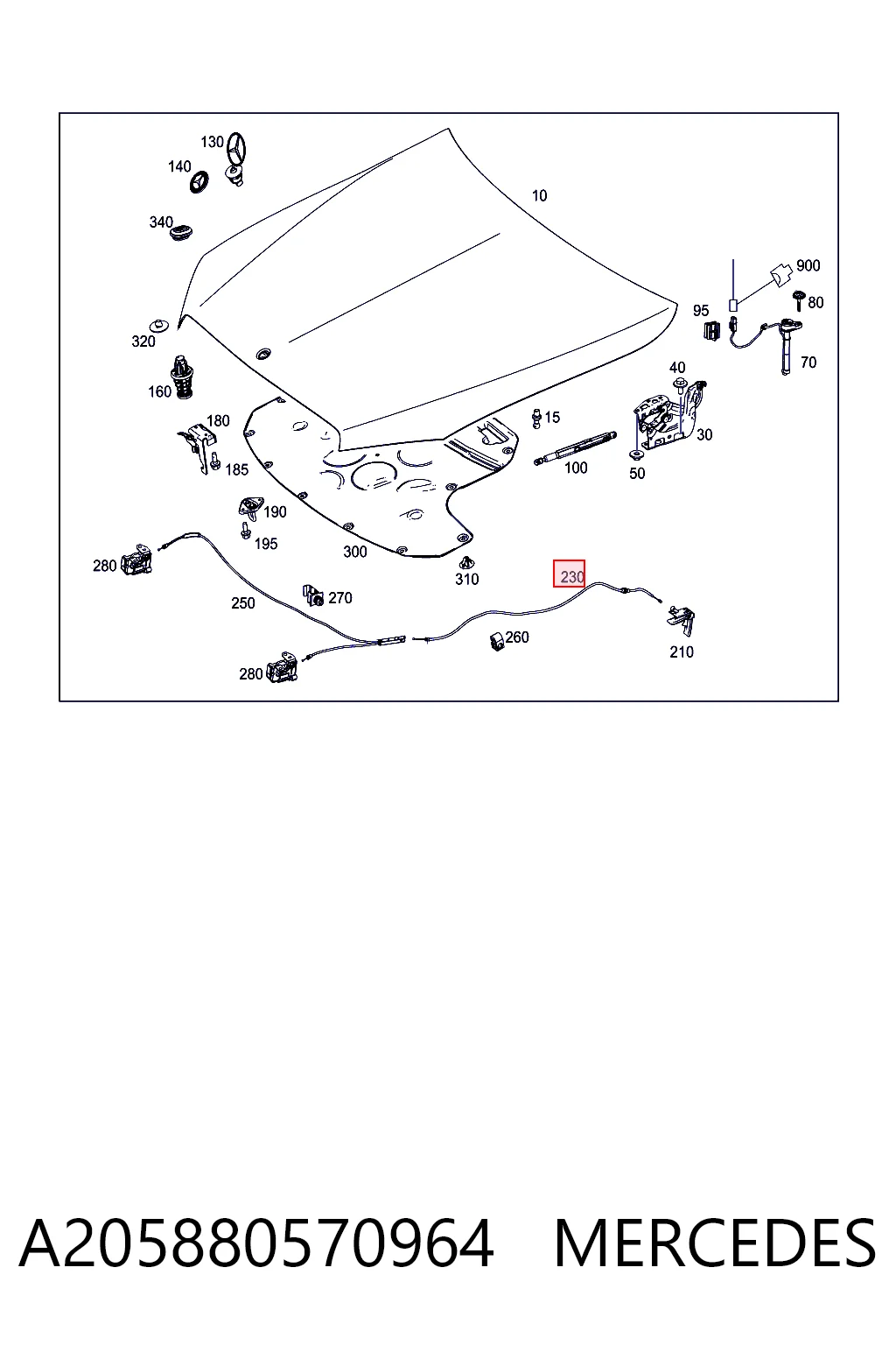 A205880570964 Mercedes