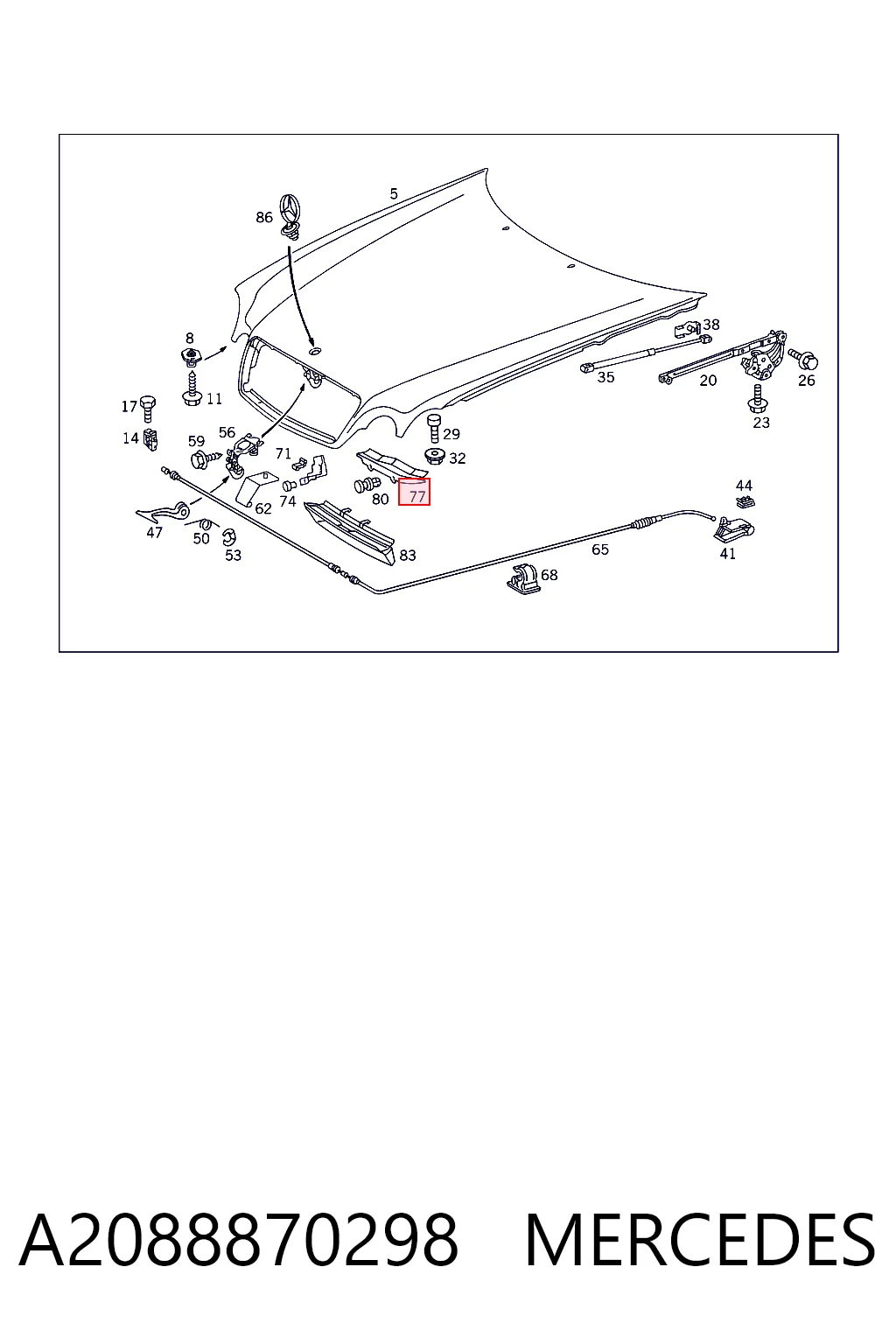 A2088870298 Mercedes