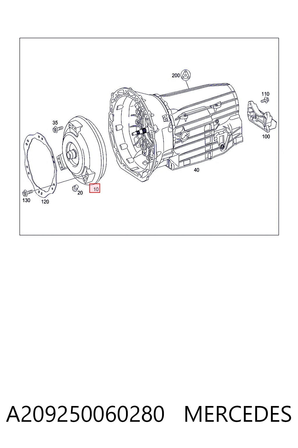 A209250060280 Mercedes
