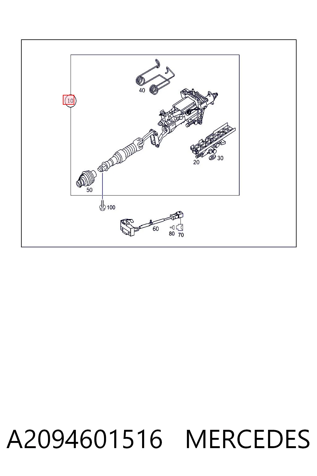A2094601516 Mercedes