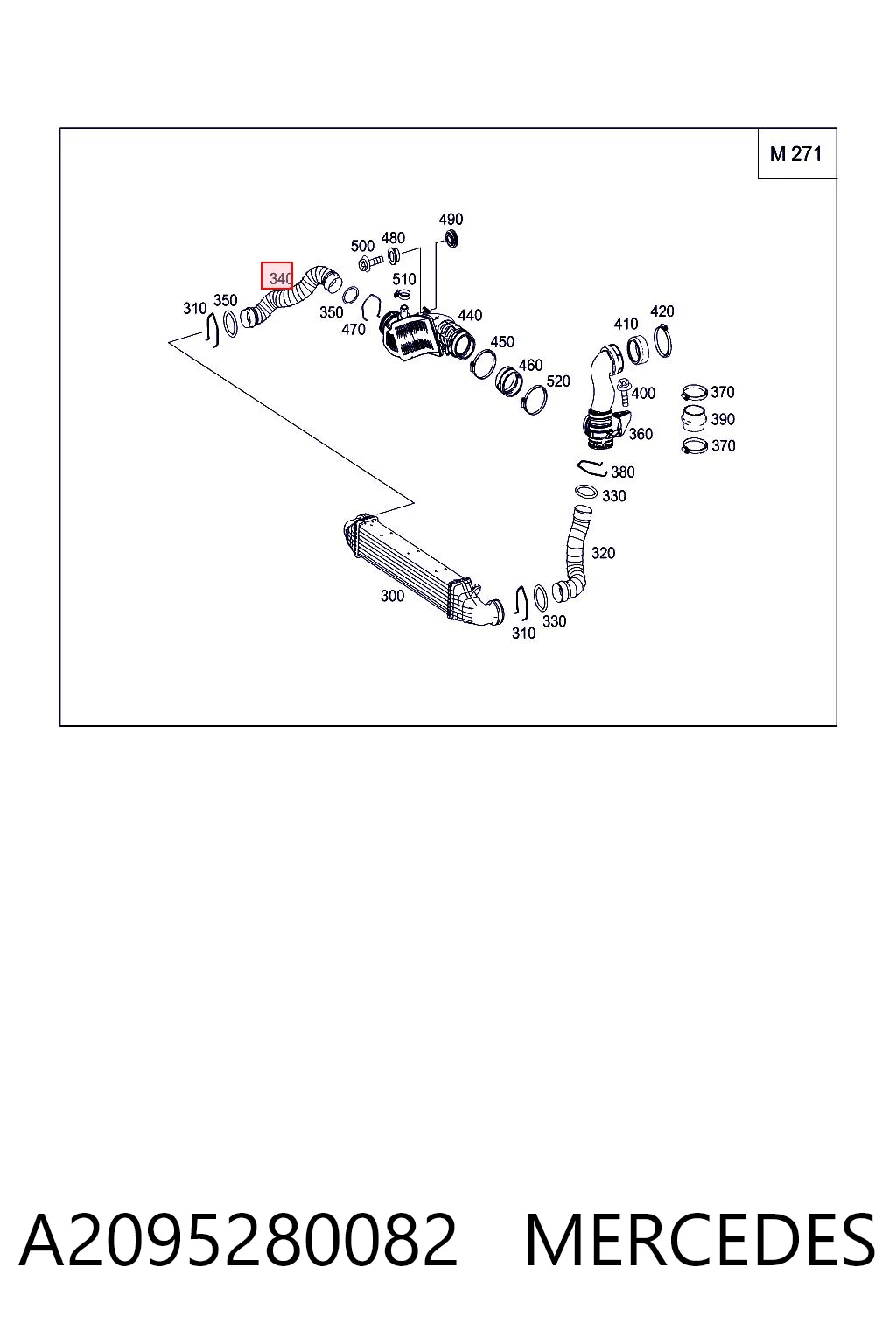 A2095280082 Mercedes