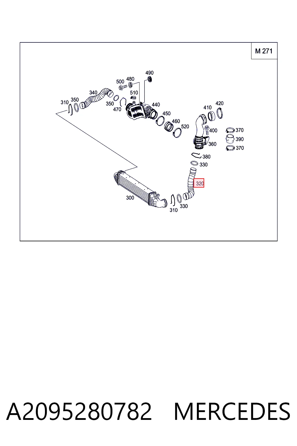 A2095280782 Mercedes