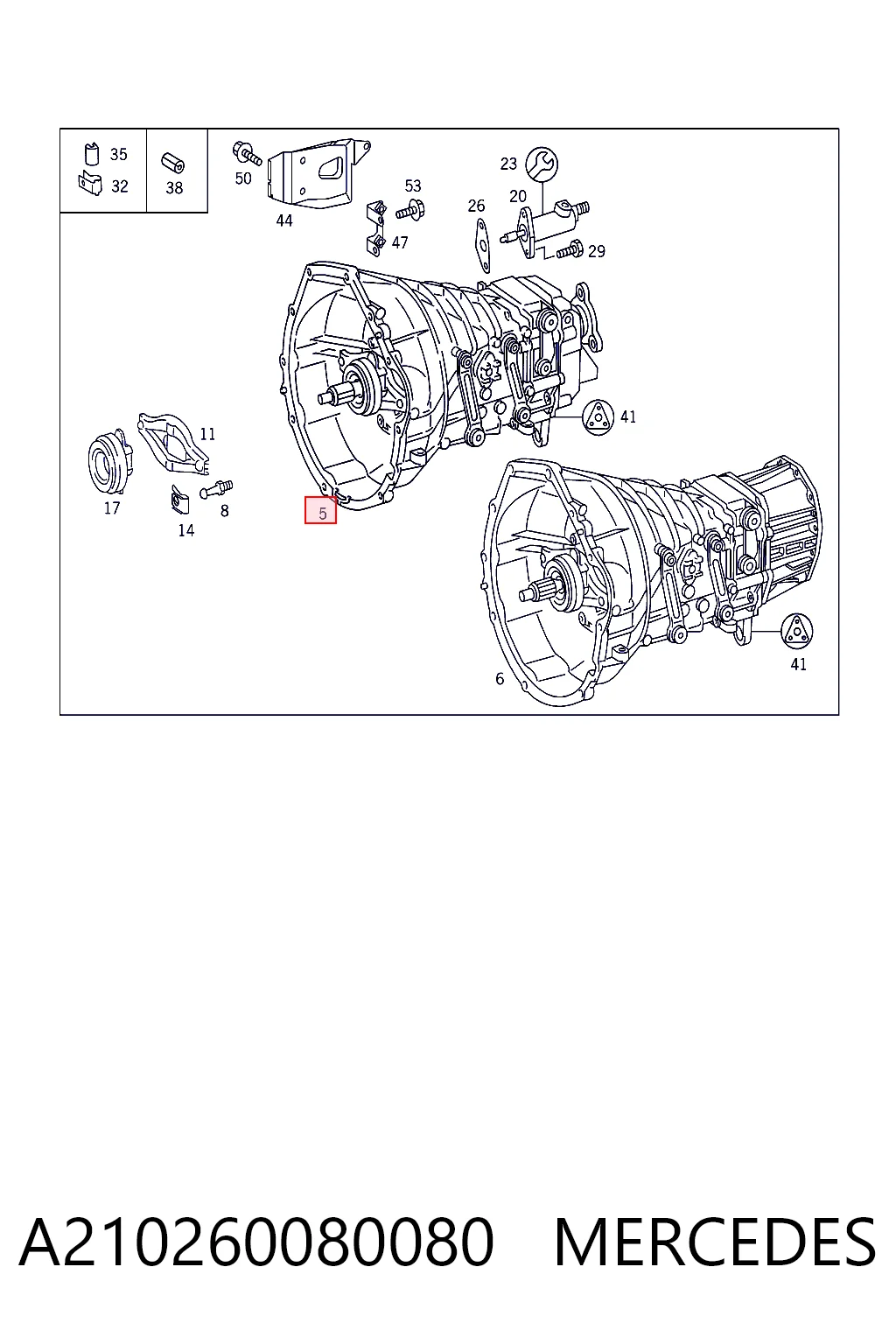 A210260080080 Mercedes