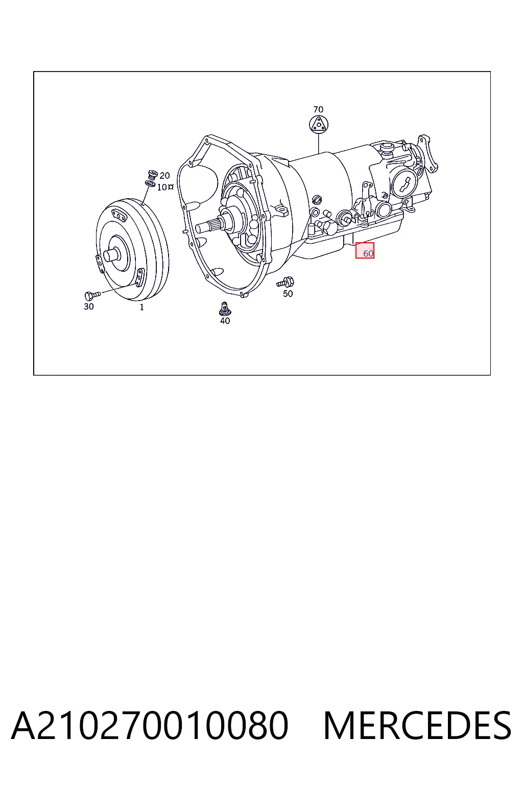 A210270010080 Mercedes
