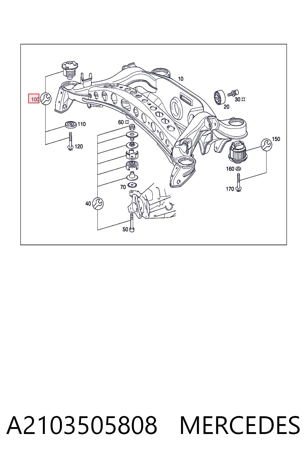 A2103505808 Mercedes