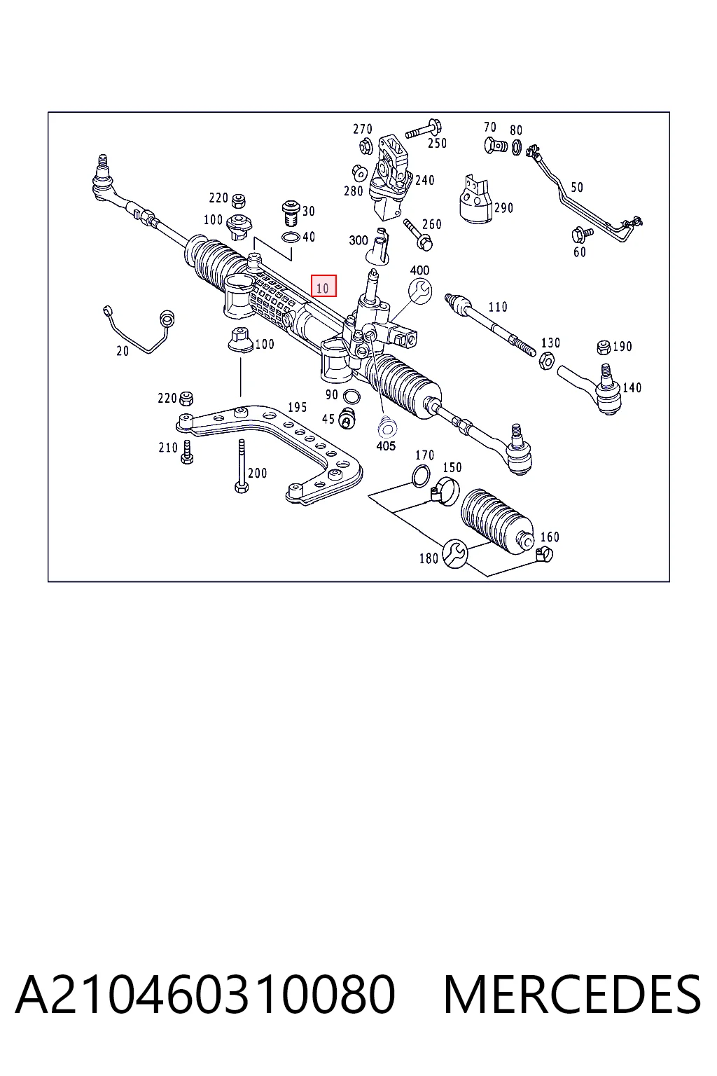 A210460310080 Mercedes