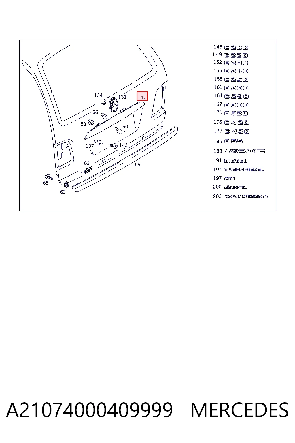 A21074000409999 Mercedes