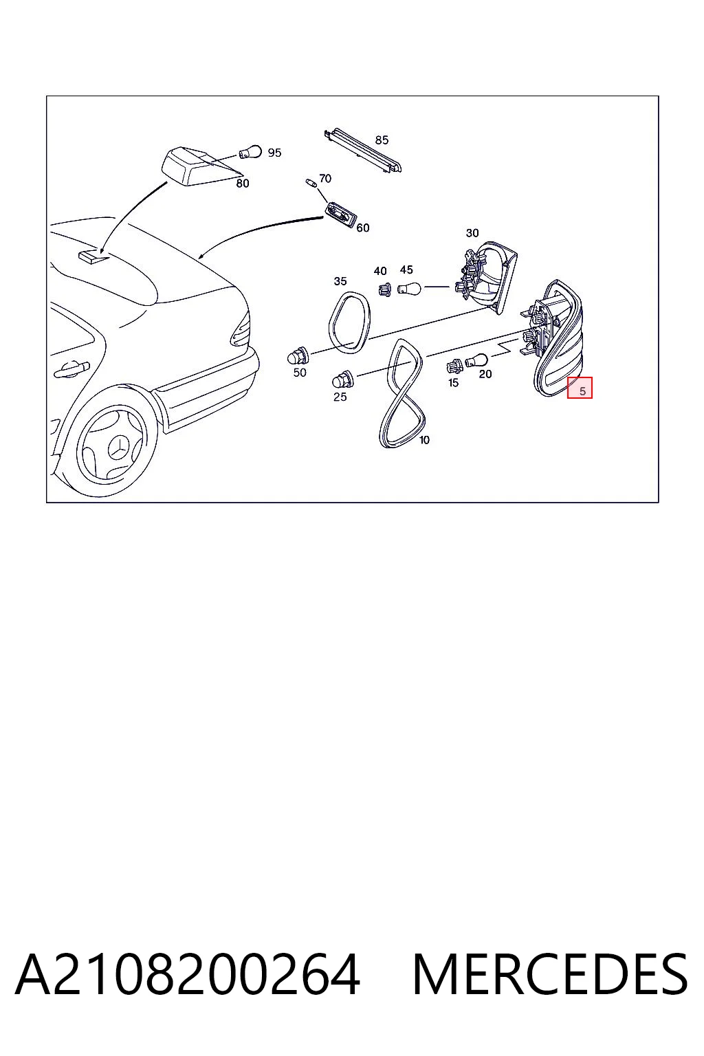 Piloto trasero exterior derecho Magneti Marelli 08551 precio, desde 45,01 EUR