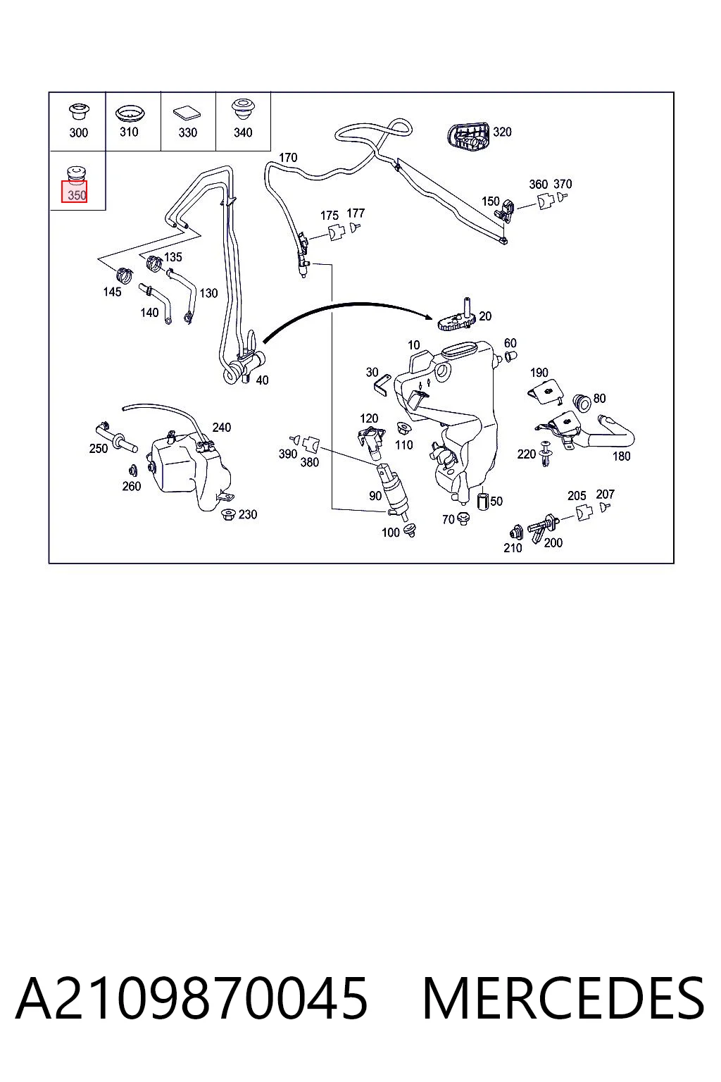 A2109870045 Mercedes