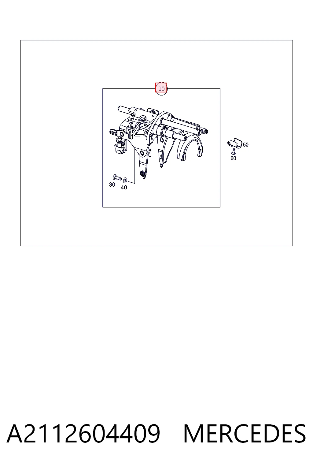 Comprar Mecanismo selector de marchas Mercedes E W211 a bajo precio