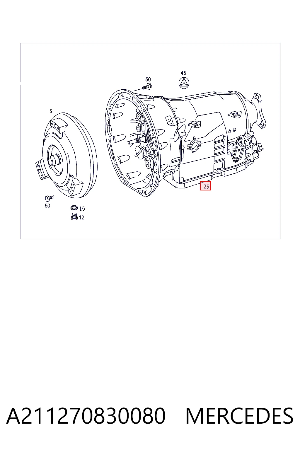 A211270830080 Mercedes