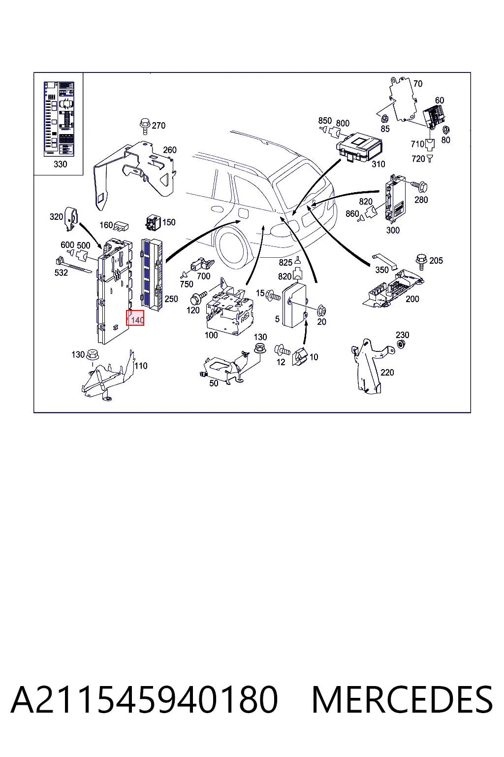 A211545940180 Mercedes