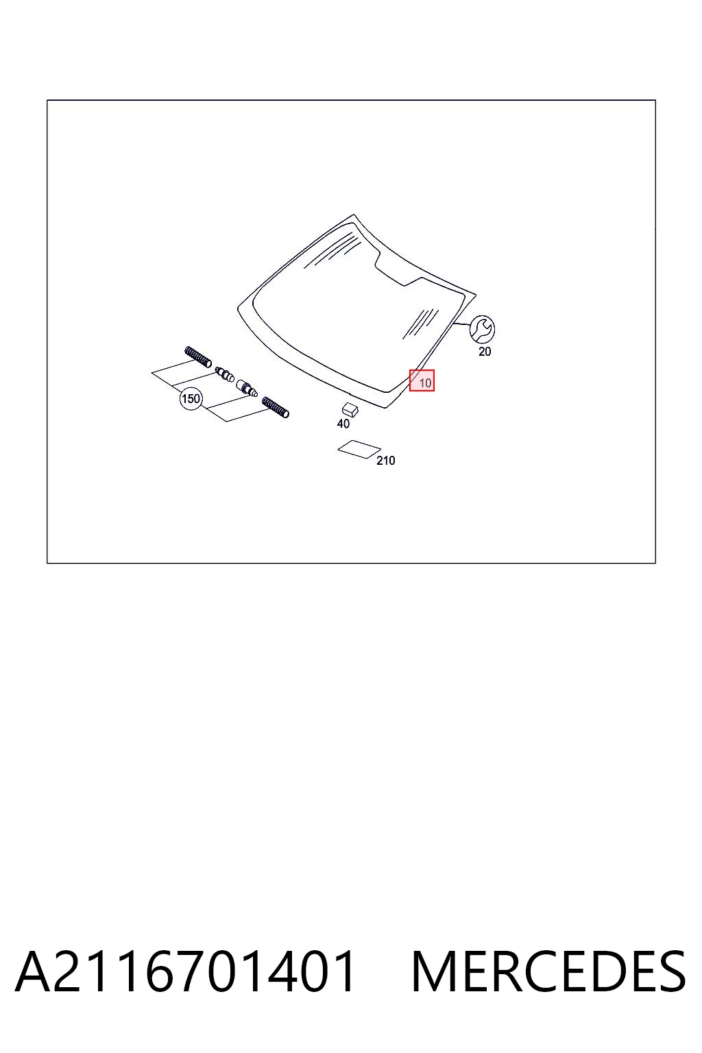 Comprar GS4610D12S FPS Luna parabrisas