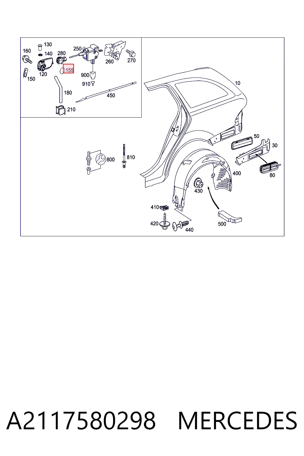 A2117580298 Mercedes