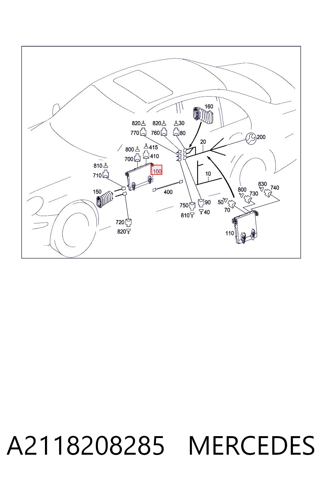 Comprar Módulo de confort Mercedes E  W211