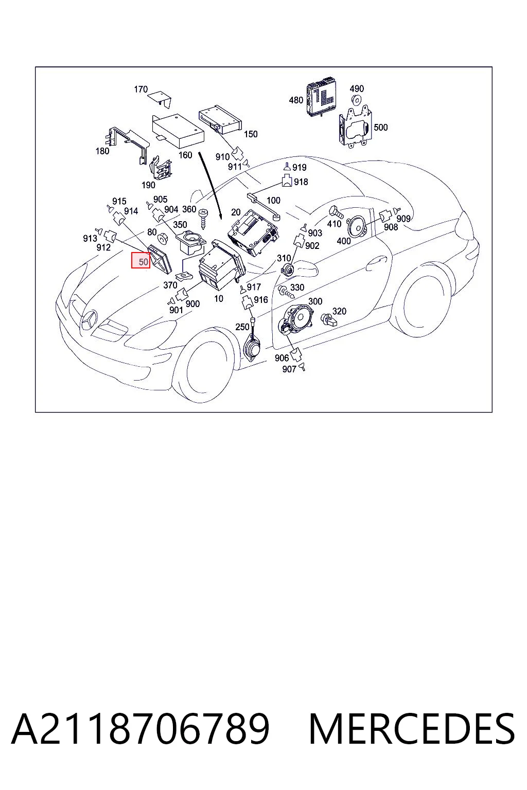 A2118706789 Mercedes