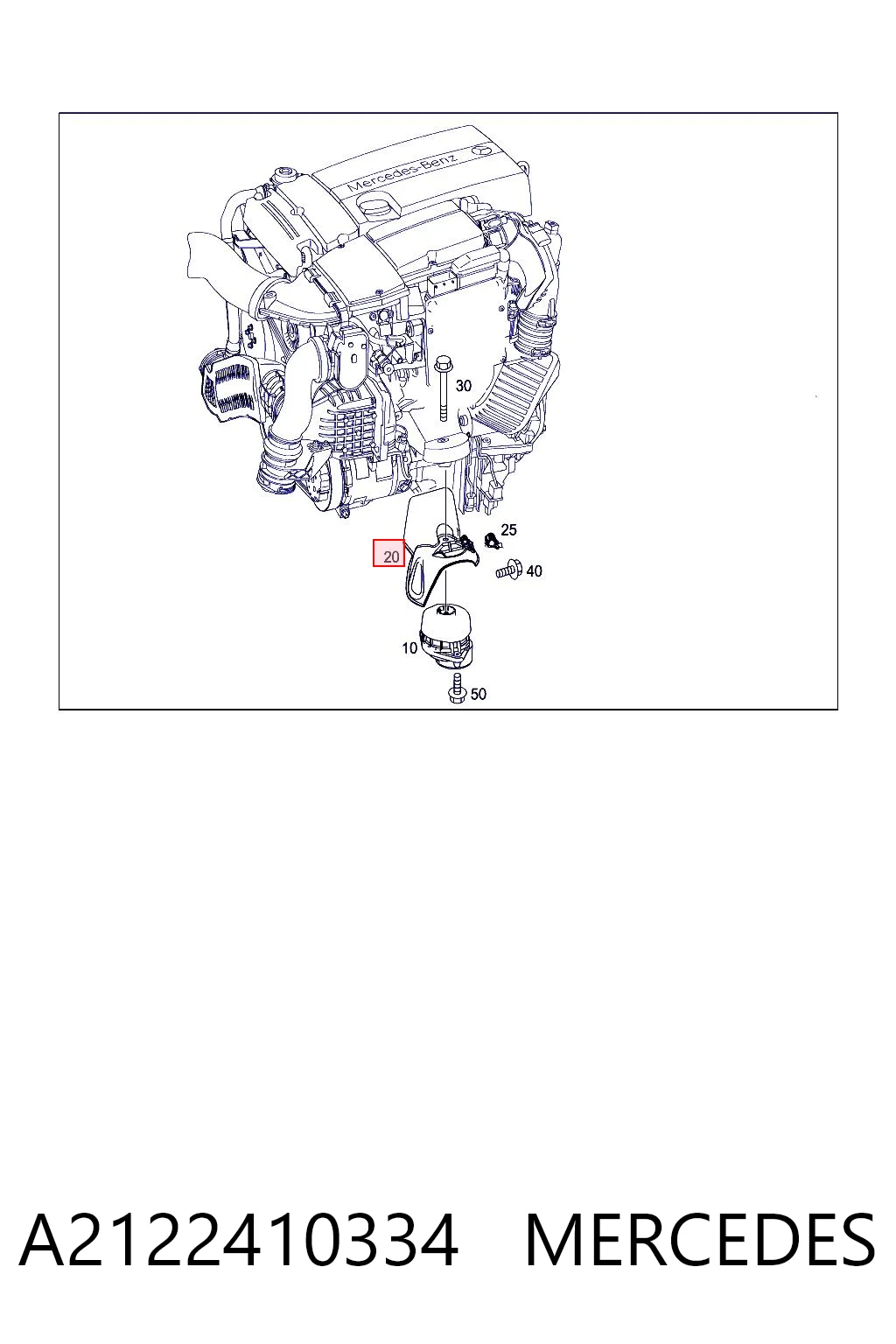 A2122410334 Mercedes