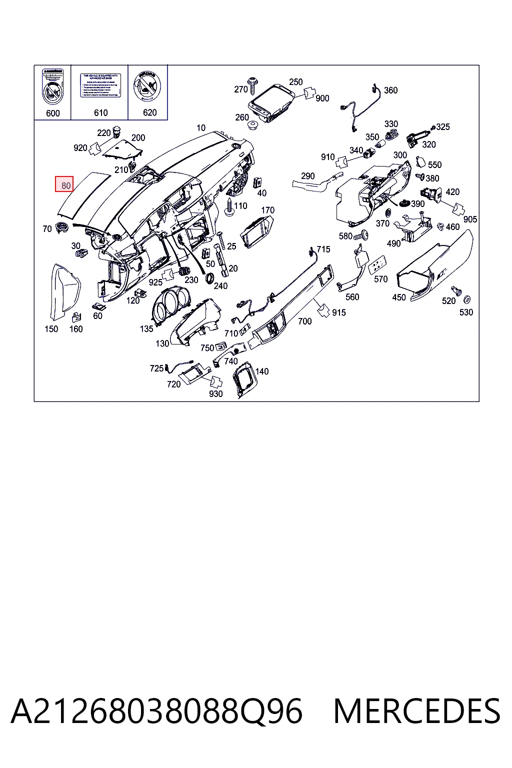 A21268038088Q96 Mercedes