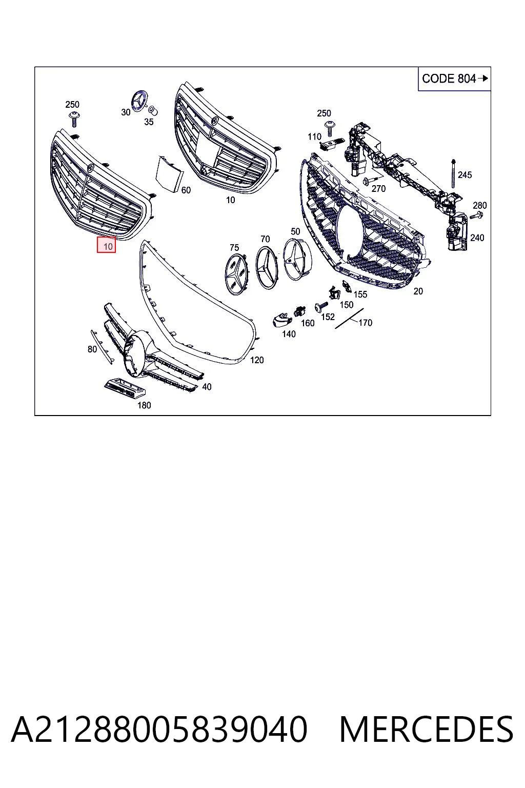 A21288005839040 Mercedes