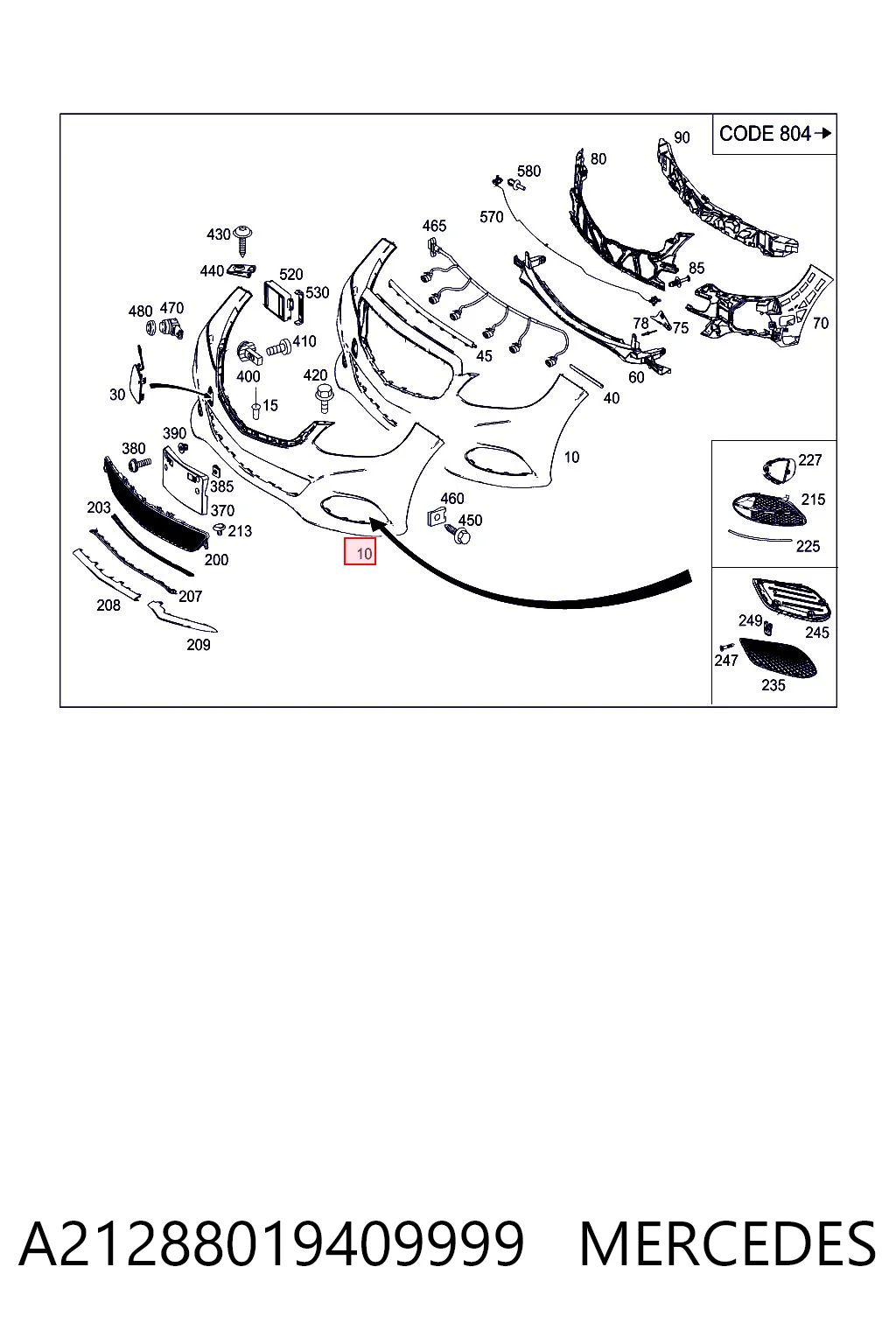 A21288019409999 Mercedes