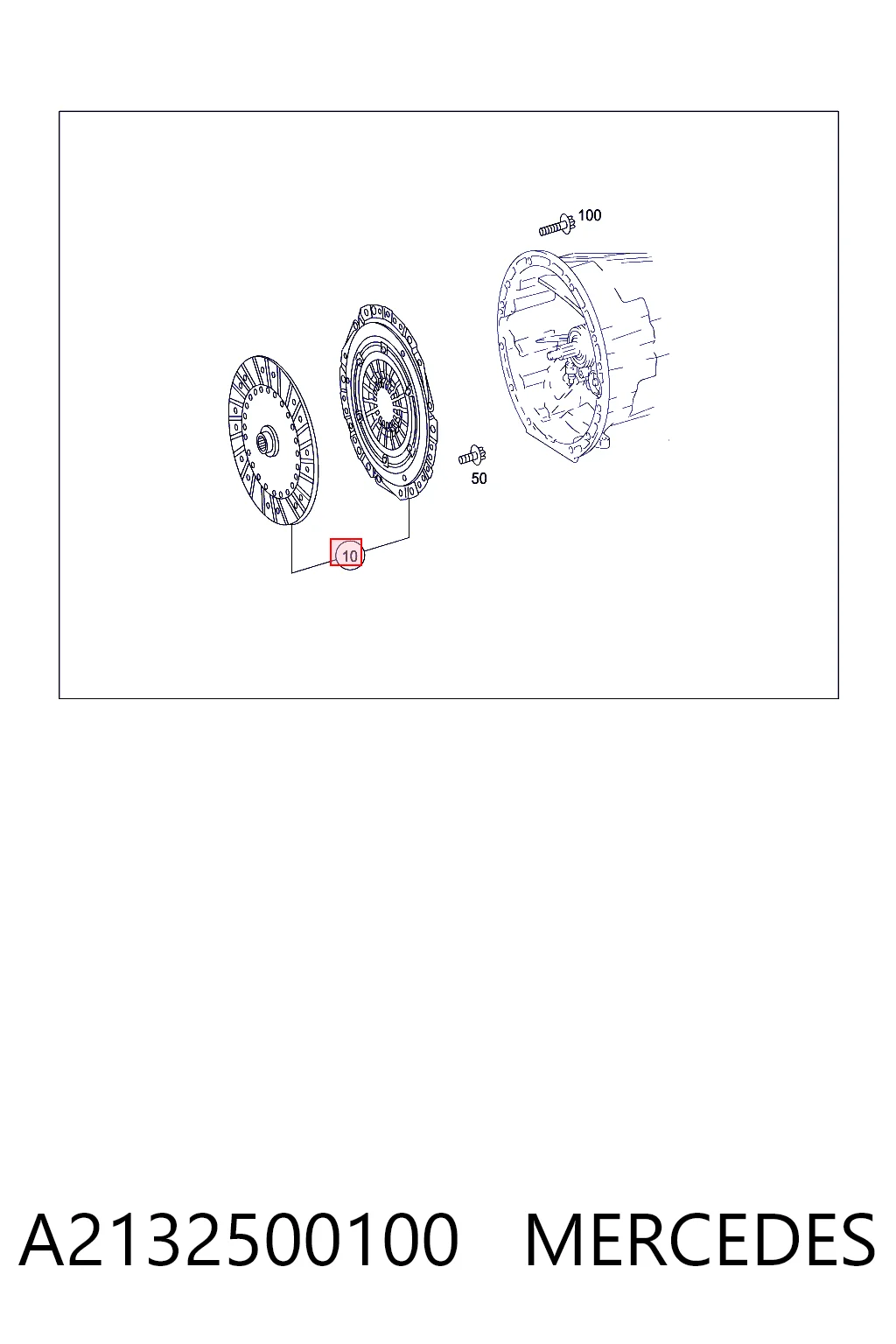 Kit de embrague Mercedes E 