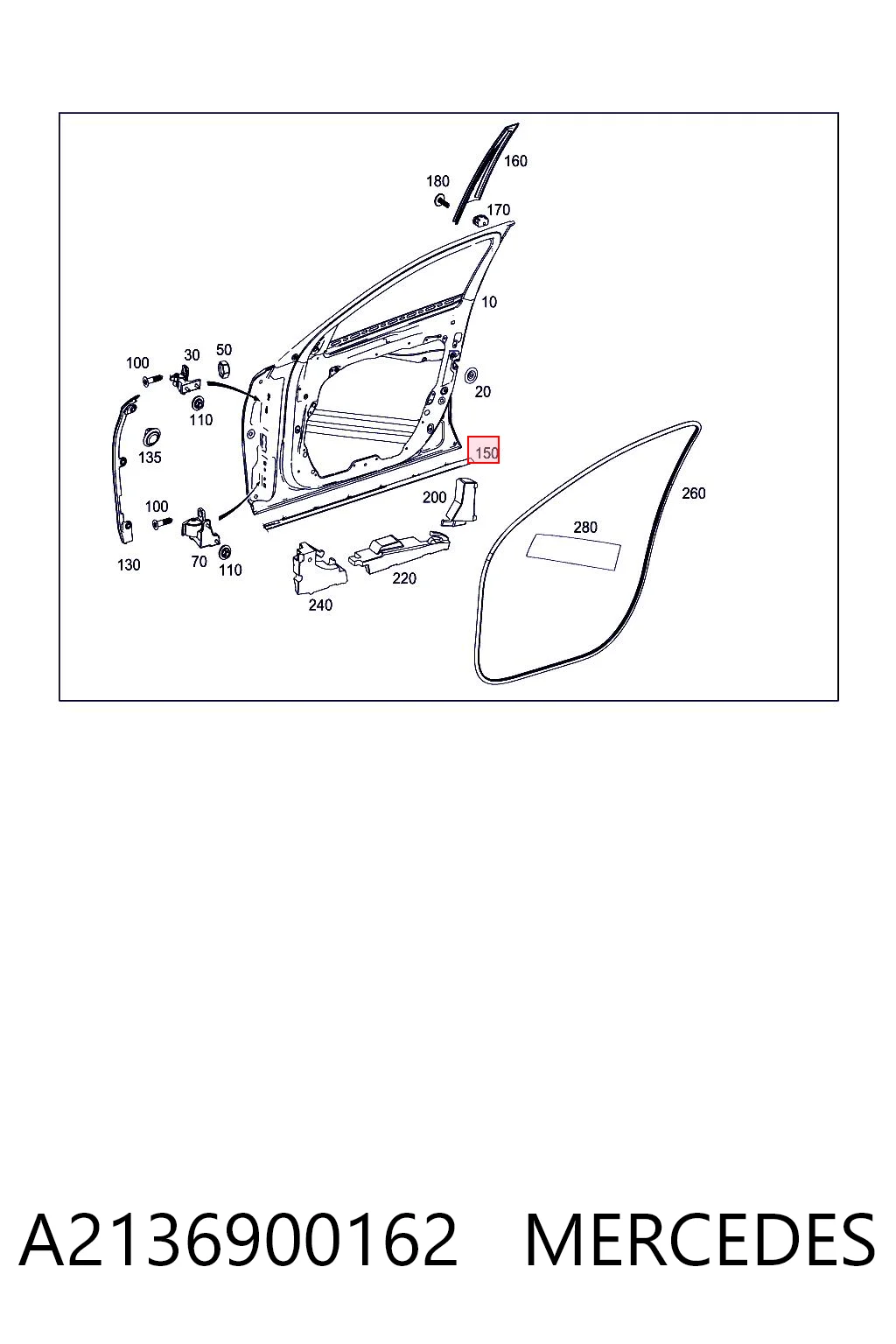 A2136900162 Mercedes
