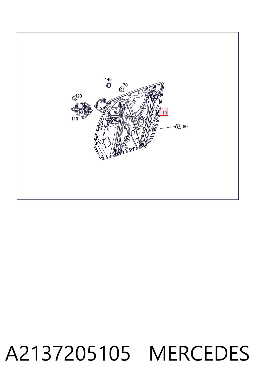 A2137205105 Mercedes