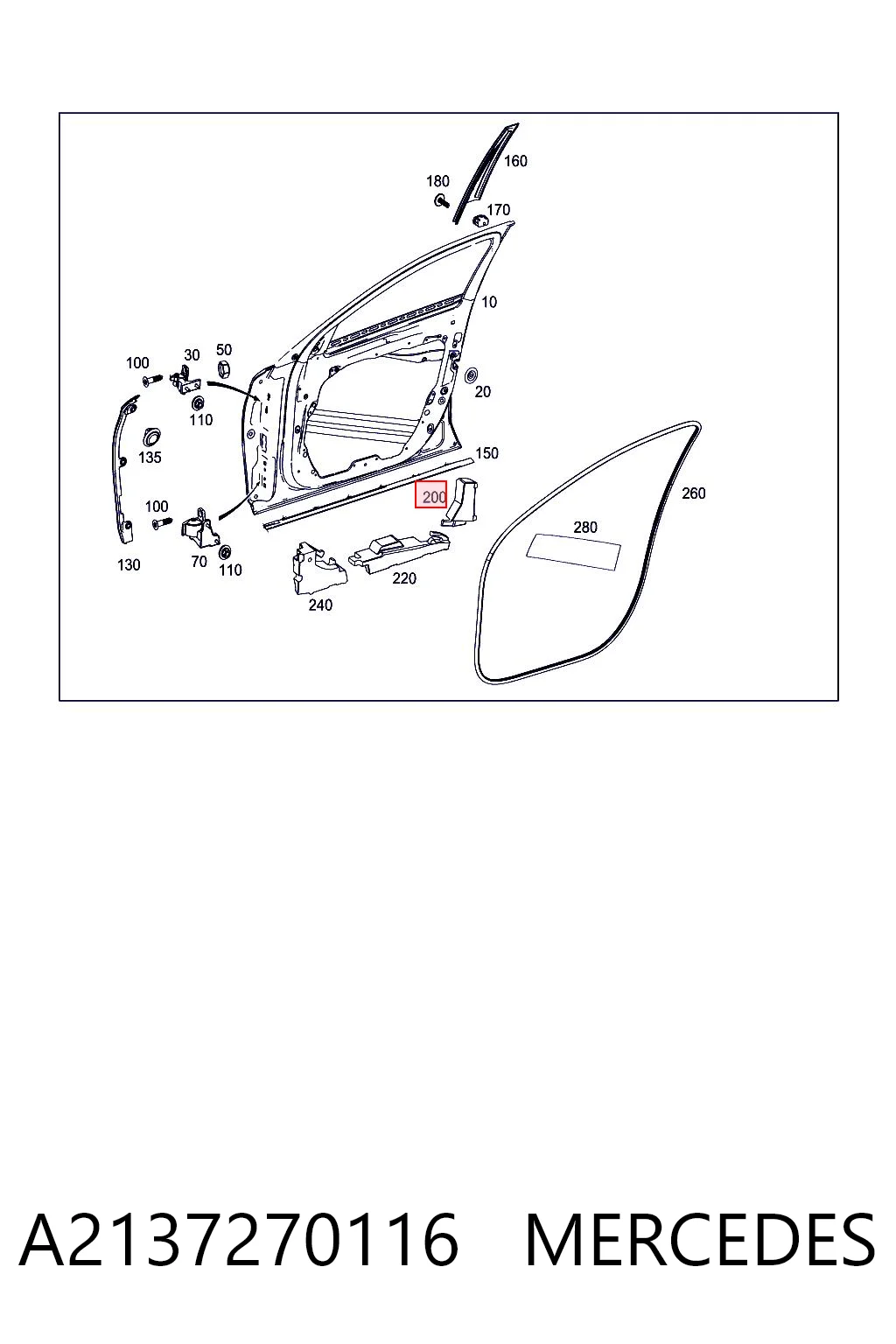A2137270116 Mercedes