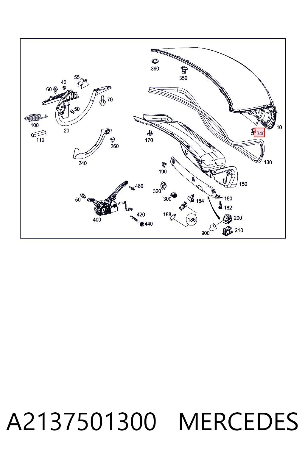 Comprar Amortiguador de la tapa del maletero Mercedes E  W213 a bajo precio