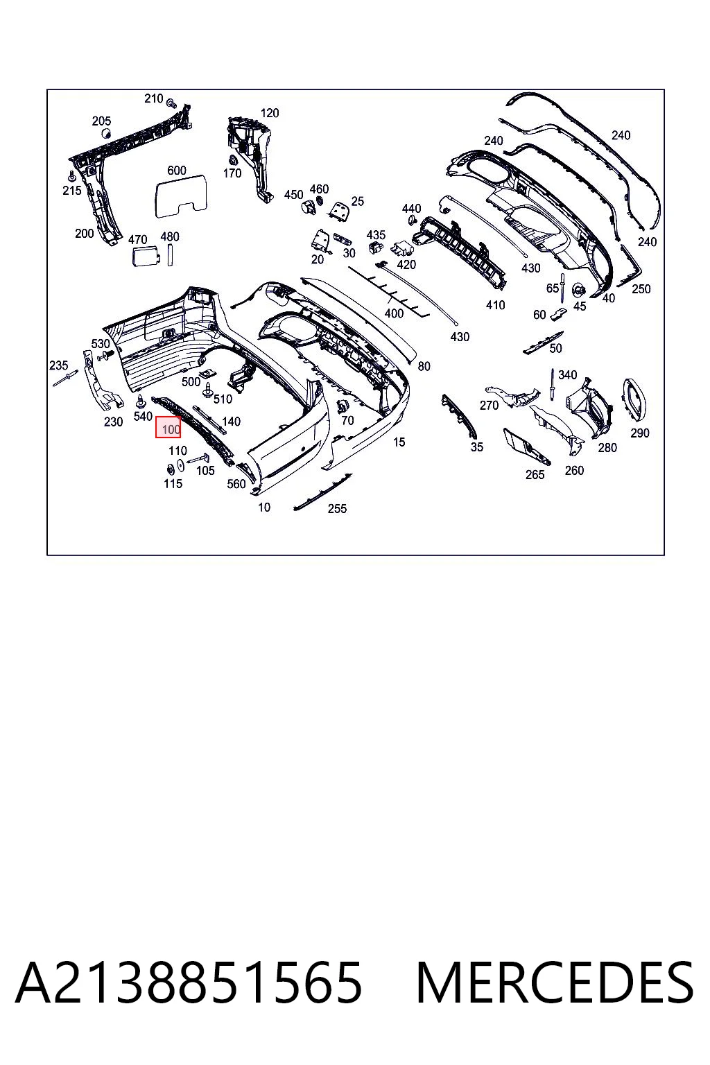 A2138851565 Mercedes
