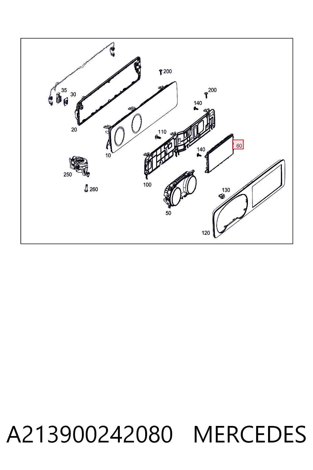 Comprar Pantalla multifunción Mercedes E  W213 a bajo precio