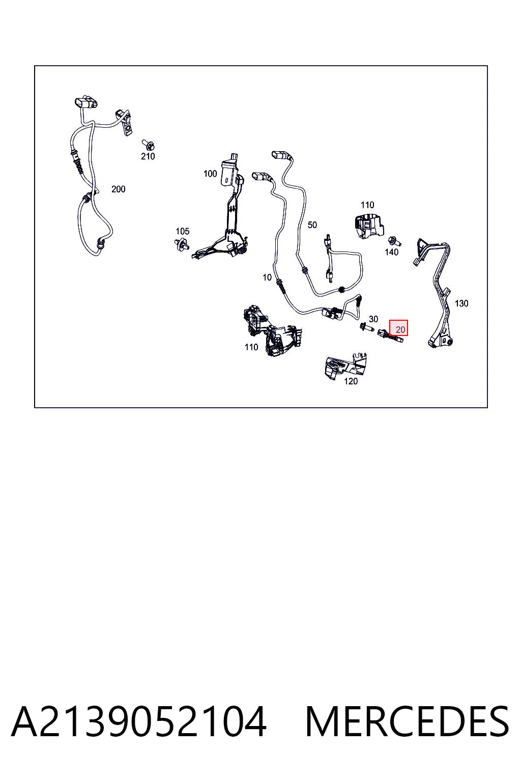 Sensor ABS GBS2846 TRW