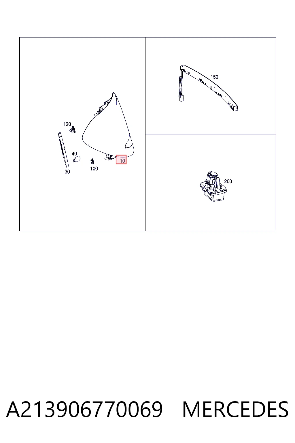 Comprar LLM242 Magneti Marelli Piloto trasero izquierdo
