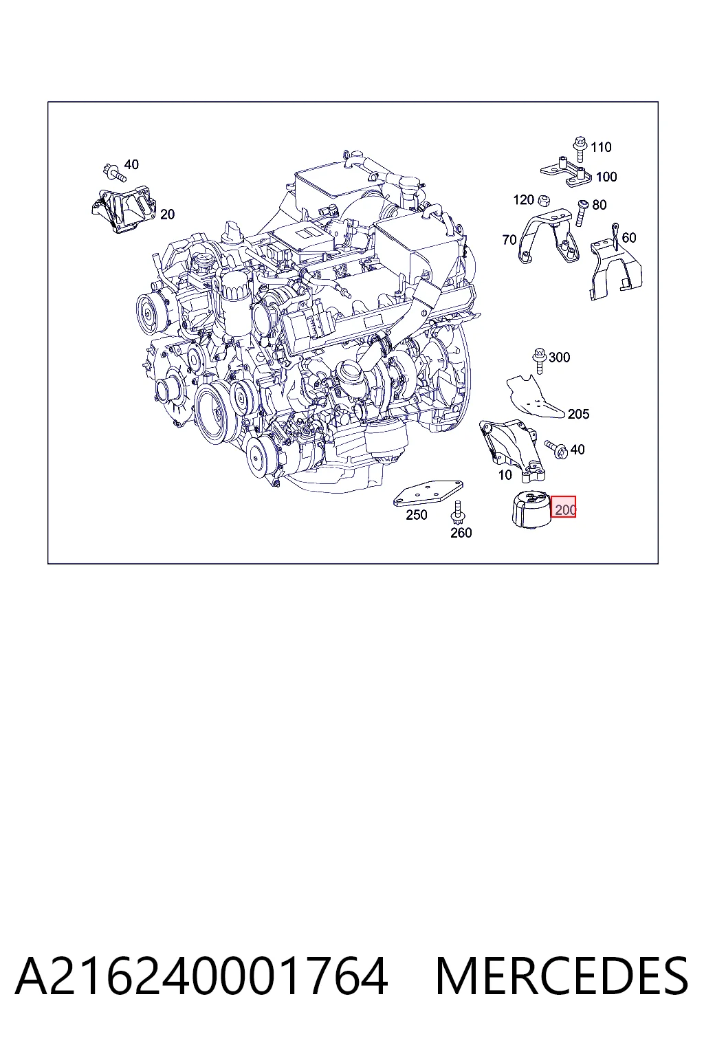 A216240001764 Mercedes